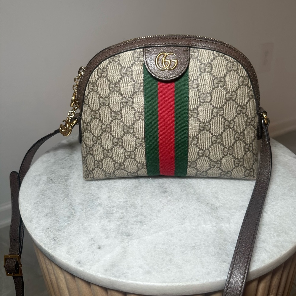 Gucci OPHIDIA GG SMALL SHOULDER BAG